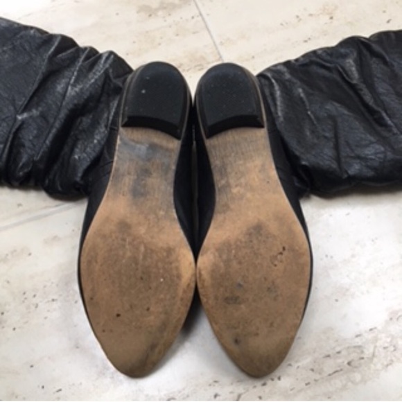 Black leather Steve Madden boots - Picture 4 of 4